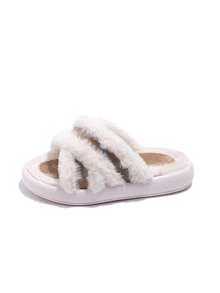 Zapatillas De Estar En Casa Para Niños - Caqui - Ver 4