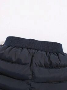 SHEIN Baby Boys Cartoon Graphic Pants - Navy Blue - View 5