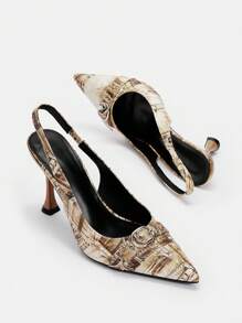 CUCCOO SZL Women's Fashionable Stiletto High Heel Pumps - Multicolor - View 4