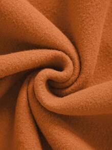 INAWLY Letter Graphic Thermal Lined Sweatshirt,Long Sleeve Tops Fall Cloth For Women - Coral Orange - View 5