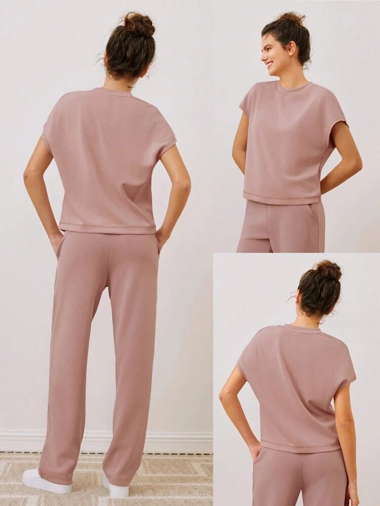 Modal Motivation Crop Tee