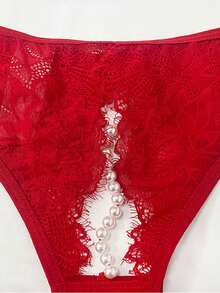 3件花卉蕾絲內褲