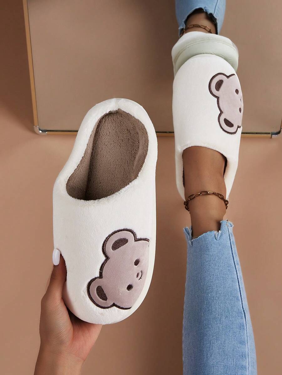 可愛卡通舒適女式白宮拖鞋