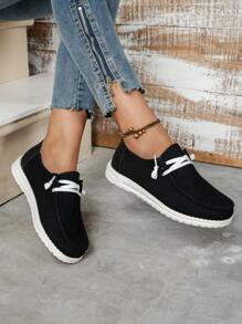 Women's Casual Sports Shoes - Black - View 3