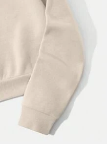 INAWLY Floral & Figure Graphic Thermal Lined Drawstring Hoodie,Long Sleeve Tops Graduation,Back To School,Graduation,Teacher For Women,Back To School Pullover Fall Sweatshirt - Apricot - View 4