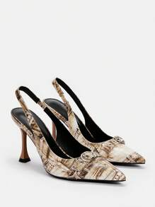 CUCCOO SZL Women's Fashionable Stiletto High Heel Pumps - Multicolor - View 1