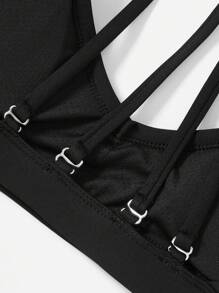 Menodora SHEIN Sport 2 piezas Sujetador deportivo unicolor