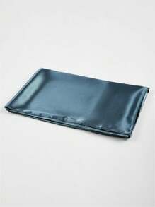 MOTF PREMIUM 1PC One-Sided 22MM SILK PILLOWCASE WITHOUT FILLER - Blue - View 4