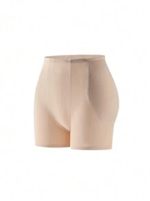 Shorts de fajas unicolor simple unicolor - Albaricoque - Ver 7