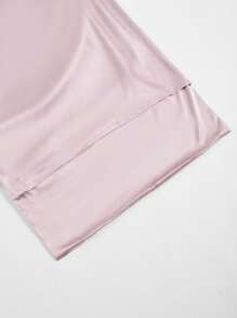 MOTF PREMIUM 1PC One-Sided 22MM SILK PILLOWCASE WITHOUT FILLER - Pink - View 4