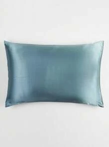 MOTF PREMIUM 1PC One-Sided 22MM SILK PILLOWCASE WITHOUT FILLER - Blue - View 1