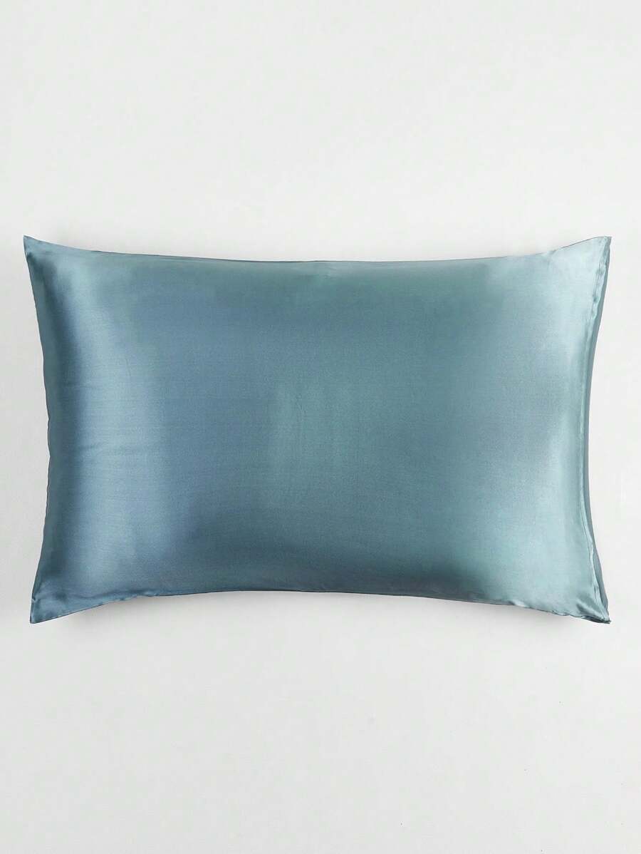 MOTF PREMIUM 1PC One-Sided 22MM SILK PILLOWCASE WITHOUT FILLER - Blue - View 1