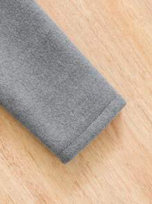 Souflis Souflis Baby Boy Dual Pocket Lapel Neck Coat, For Christmas Coat For Baby Boybaby Boy Coat Winter - Grey - View 4