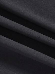 SHEIN LUNE 豹紋撞色亮片T恤 - 彩色 - 查看 5