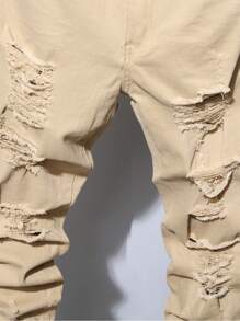 Manfinity LEGND Hombres Jeans desgarro unicolor