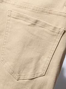 Manfinity LEGND Hombres Jeans desgarro unicolor