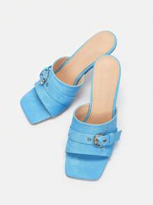 CUCCOO SZL 女性高跟鞋涼鞋 - 藍色 - 查看 7