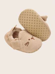 Zapatos blandos para bebé de 0 a 1 año, color albaricoque, modelo popular para niños, para primavera y otoño - Albaricoque - Ver 2