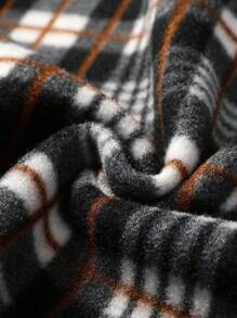 Men Zip Up Cardigan - Dark Grey - View 3