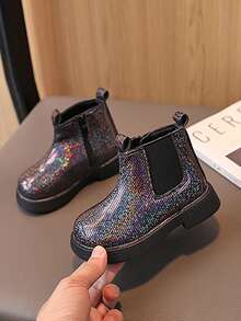 兒童靴子 - 黑色 - 查看 2