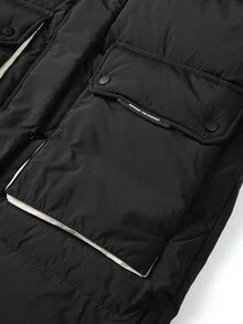 女士羽絨服 - 黑色 - 查看 5