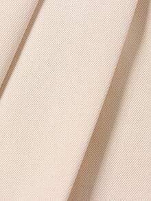 Baby Girl Chevron Print Flare Sleeve Shirt & Pleated Skirt - Multicolor - View 5