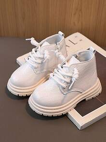 Botas Para Bebé - Blanco - Ver 1