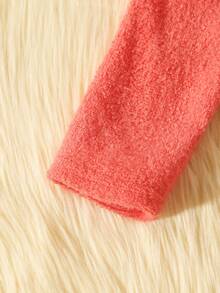 SHEIN Tween Girls Cartoon Graphic Tank Dress & Open Front Coat - Multicolor - View 7