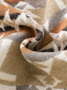 男嬰地理印花大衣（無毛衣） - 彩色 - 查看 8