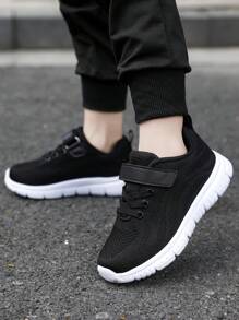 Zapatos Deportivos Para Adolescentes, Modernos, Versátiles, Cómodos Y Resistentes Al Desgaste. - Negro - Ver 6