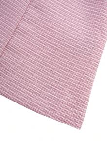 SHEIN Qutie Button Detail Wide Strap Top - Pink - View 6