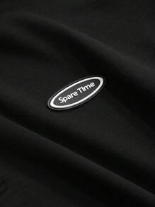 DAZY 男士字母拼接细节 Polo 衫商务装