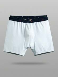 Surfspeed Quần short nam đi biển Dây kéo Túi Tất cả trên in Boho - Màu xanh hải quân - Xem 6