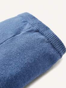 Cozy Pixies 男嬰插肩袖套頭毛衣和針織褲 - 藍色 - 查看 4