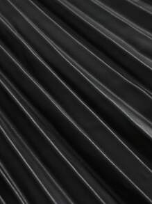 DAZY 纯色褶皱下摆吊带连衣裙（不含T恤），休闲女装秋冬