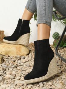 Women's Wedge Heel Platform Boots