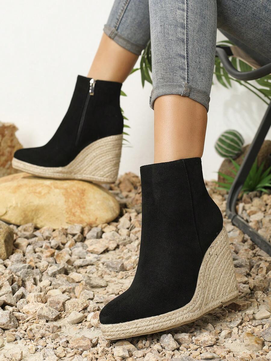 Women's Wedge Heel Platform Boots