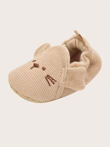 Zapatos blandos para bebé de 0 a 1 año, color albaricoque, modelo popular para niños, para primavera y otoño - Albaricoque - Ver 3