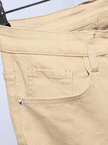 Manfinity LEGND Hombres Jeans desgarro unicolor