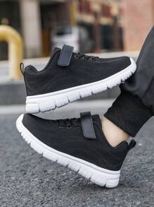 Zapatos Deportivos Para Adolescentes, Modernos, Versátiles, Cómodos Y Resistentes Al Desgaste. - Negro - Ver 7