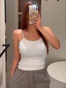 DAZY 二合一露肩T恤，秋季服装长袖女式上衣 - 黑色 - 查看 6