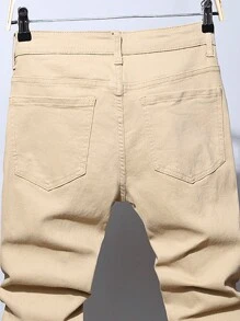 Manfinity LEGND Hombres Jeans desgarro unicolor