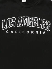 SHEIN 男大童 3 入組字母圖案保暖襯裡運動衫 - 彩色 - 查看 7