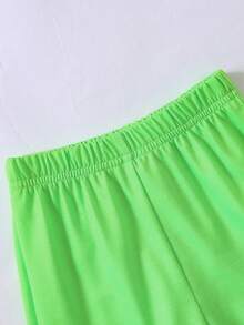 Baby Boy Slogan Graphic Sweatshirt & Sweatpants - Green - View 4