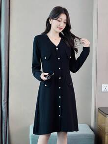 Đầm - màu đen - Xem 8