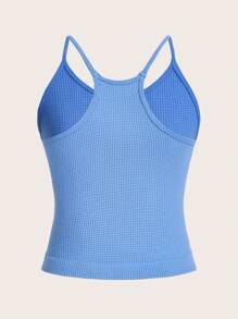 3pcs Solid Sports Cami Top - Multicolor - View 4