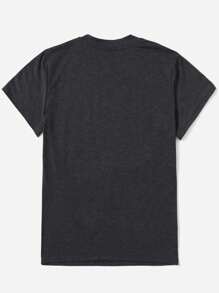 INAWLY Blusas con estampado navideño para mujeres - Gris Oscuro - Ver 2