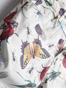 Manfinity Hypemode Men Insect Print Jeans - Multicolor - View 6