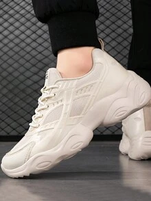 男士運動鞋休閒爸爸鞋帶流行ins風格,厚和設計