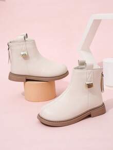 孩子們的靴子 - 米色 - 查看 4